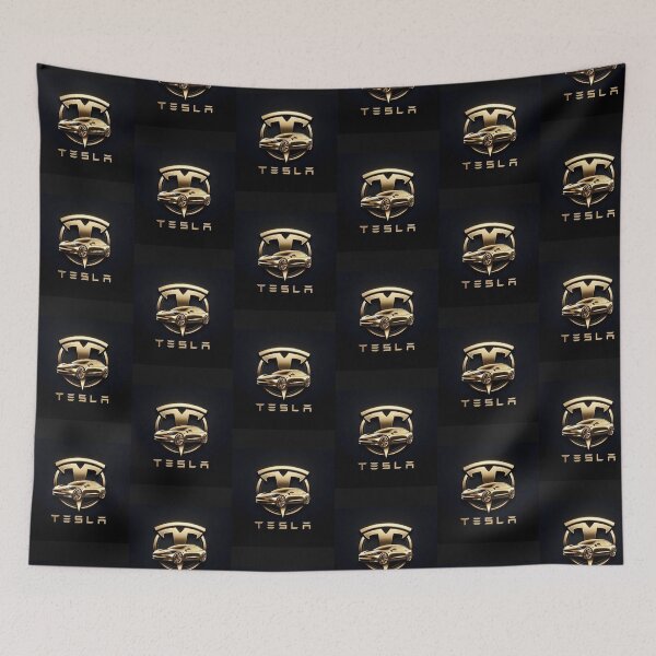 Item preview, Tesla logo designed and sold by TEEJAMBOREE.
