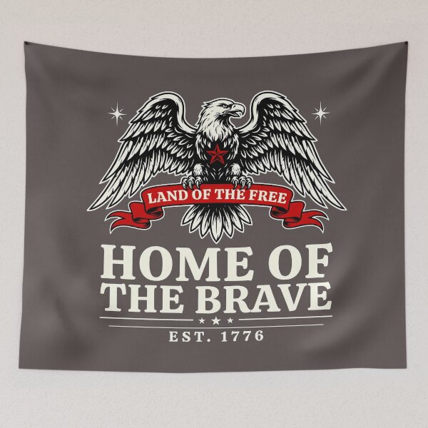 Item preview, land of the free designed and sold by kalbostyle.