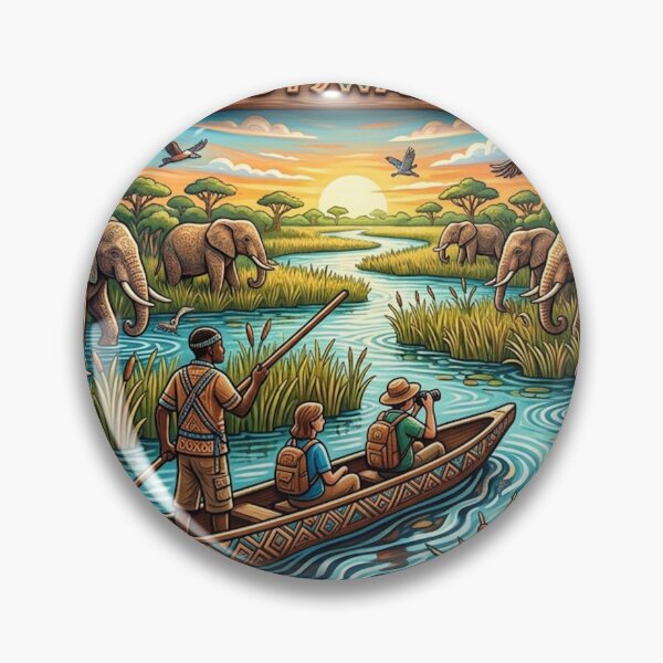 Item preview, OKAVANGO DELTA BOTSWANA designed and sold by likbatonboot.