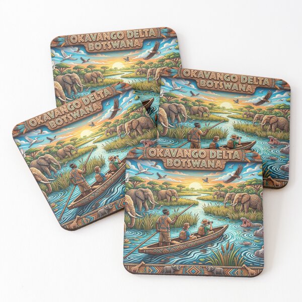 Item preview, OKAVANGO DELTA BOTSWANA designed and sold by likbatonboot.