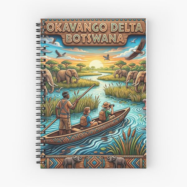 Item preview, OKAVANGO DELTA BOTSWANA designed and sold by likbatonboot.