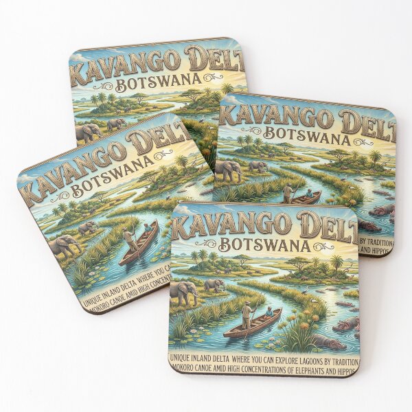 Item preview, OKAVANGO DELTA BOTSWANA designed and sold by likbatonboot.