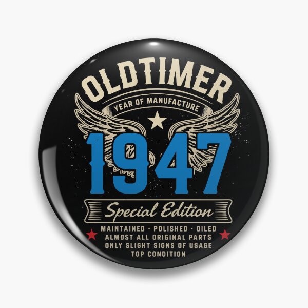 Item preview, Vintage 1947 Old-timer Man Myth Legend Retro Birthday Gift designed and sold by BobaTeeStore.