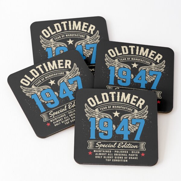 Item preview, Vintage 1947 Old-timer Man Myth Legend Retro Birthday Gift designed and sold by BobaTeeStore.