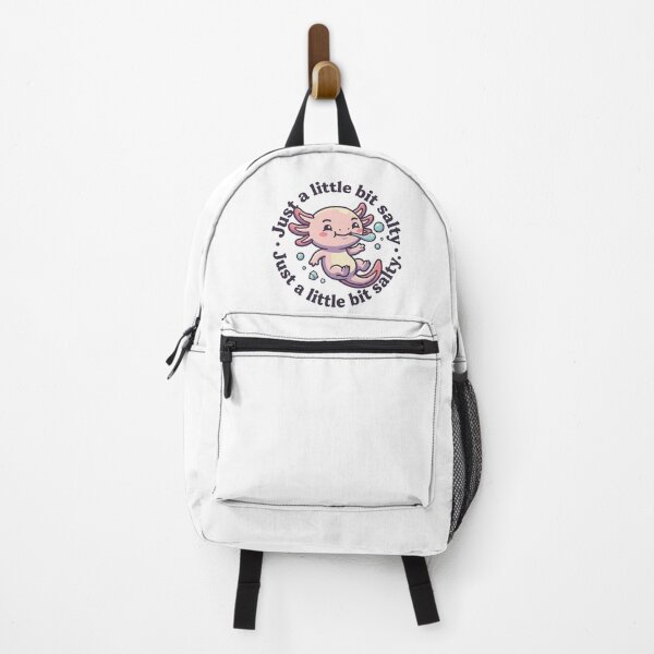 Item preview, Cute Axolotl Just a Little Bit Salty designed and sold by mackartist.