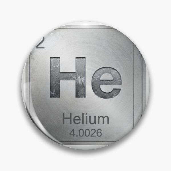 Item preview, Helium symbol designed and sold by The Fire Locker.