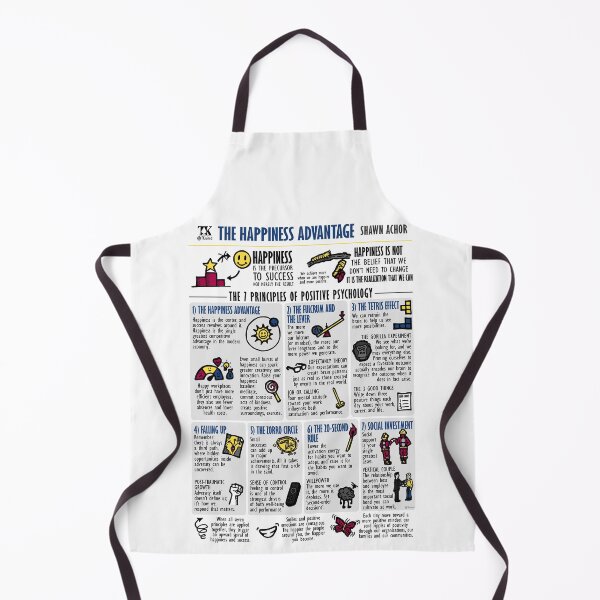 Item preview, Visual Summary The Happiness Advantage (Shawn Achor) designed and sold by TKsuited.