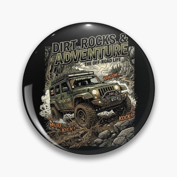 Item preview, Dirt, Rocks & Adventure - The Off-Road Life designed and sold by Concept-Hub.
