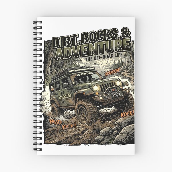 Item preview, Dirt, Rocks & Adventure - The Off-Road Life designed and sold by Concept-Hub.