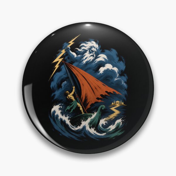 Item preview, The Odyssey: Storm God Over Odysseus at Sea designed and sold by Fenay Designs.