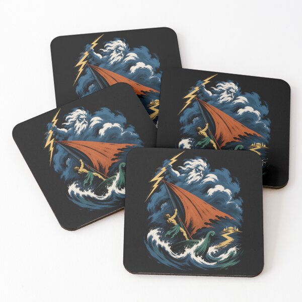 Item preview, The Odyssey: Storm God Over Odysseus at Sea designed and sold by Fenay Designs.