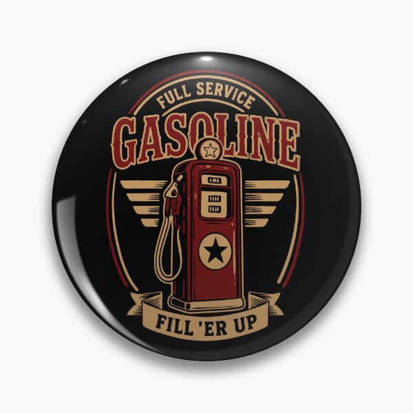 Item preview, Vintage Gasoline Pump T-Shirt designed and sold by phsycartwork.