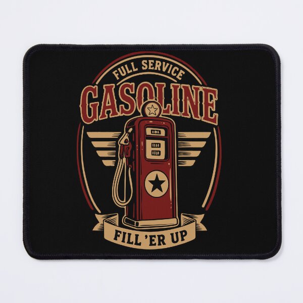 Item preview, Vintage Gasoline Pump T-Shirt designed and sold by phsycartwork.
