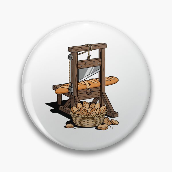 Item preview, Guillotine Bread Slicer French Boulangerie Funny Art designed and sold by Rare By Hero.
