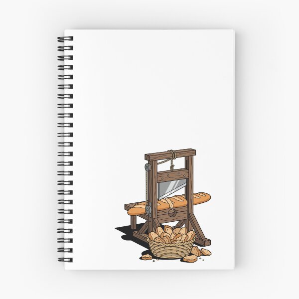 Item preview, Guillotine Bread Slicer French Boulangerie Funny Art designed and sold by Rare By Hero.