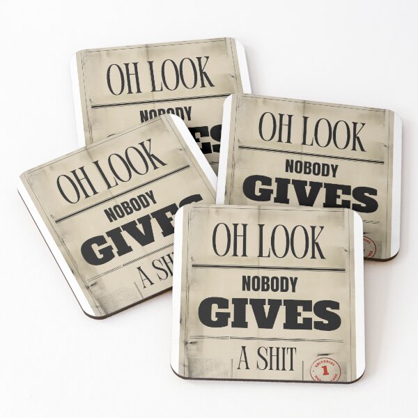 Item preview, Oh look, nobody gives a shit designed and sold by LaughandLaugh.