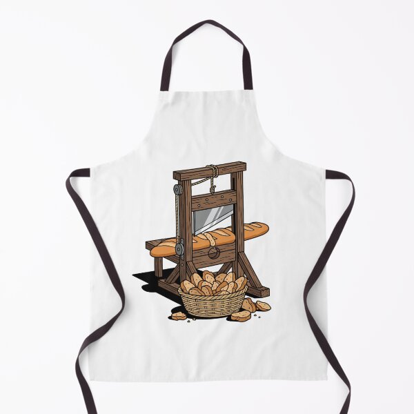 Item preview, Guillotine Bread Slicer French Boulangerie Funny Art designed and sold by Rare By Hero.