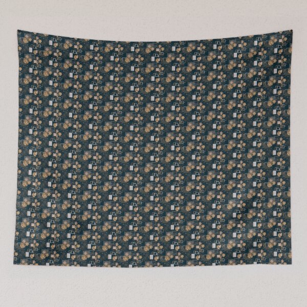 Item preview, Luxury Gold Floral Geometric Pattern designed and sold by Vexo P.