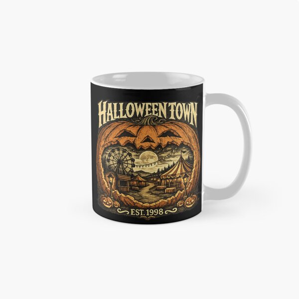 Item preview, Halloween Town for Carnival Fans designed and sold by POD DYNASTY | Original Print On Demand T-Shirt Graphics.