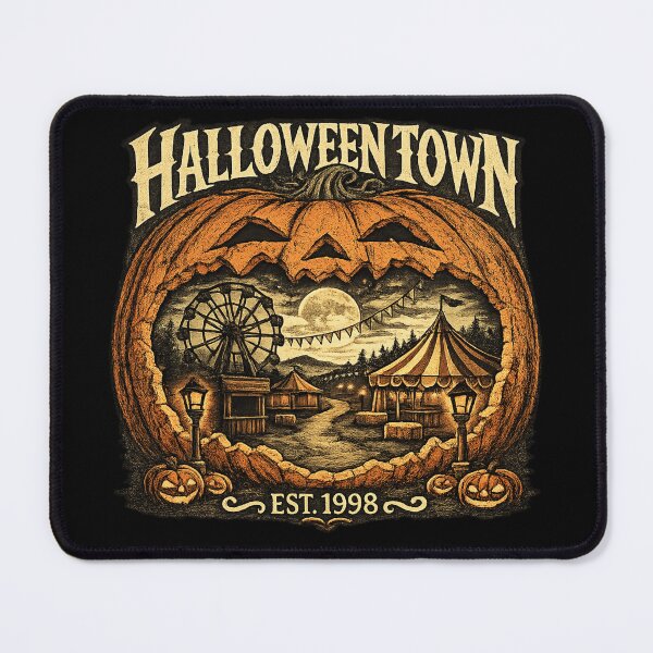 Item preview, Halloween Town for Carnival Fans designed and sold by POD DYNASTY | Original Print On Demand T-Shirt Graphics.