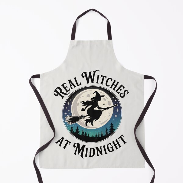 Item preview, Real Witches at Midnight – Spooky Halloween Witch Design designed and sold by Jollys-ArtShop.