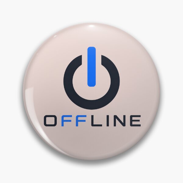 Item preview, OFFLINE Logo Typography Design – Disconnect to Recharge designed and sold by ManggaeJM.