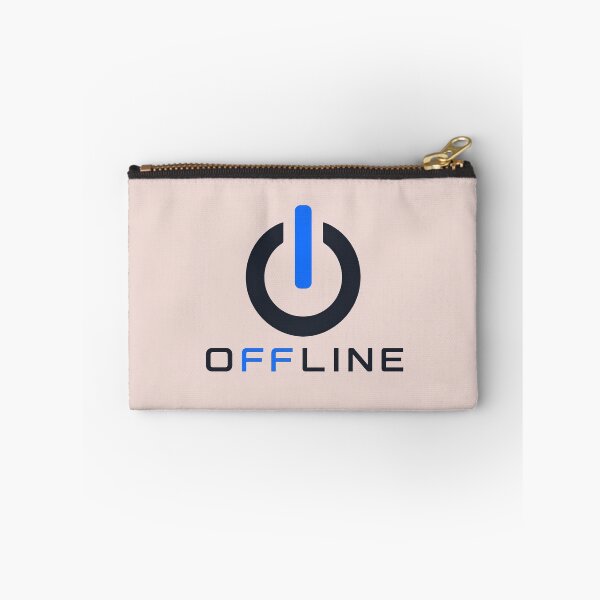 Item preview, OFFLINE Logo Typography Design – Disconnect to Recharge designed and sold by ManggaeJM.