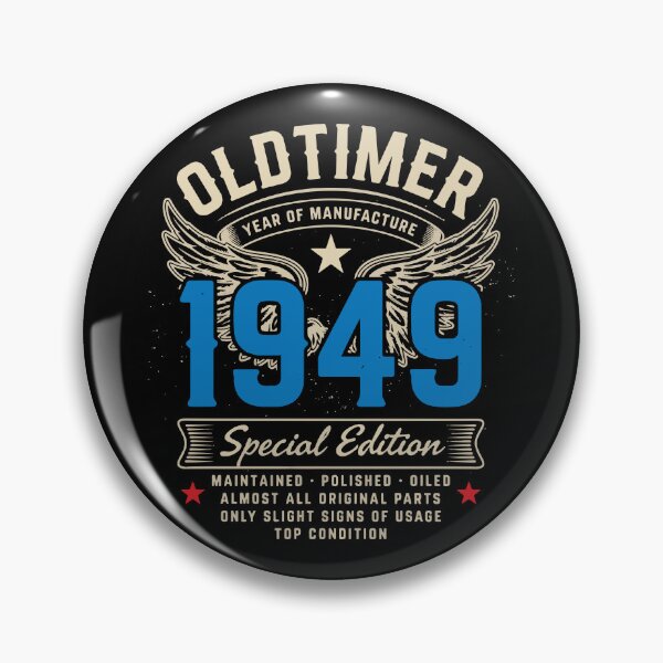 Item preview, Vintage 1949 Old-timer Man Myth Legend Retro Birthday Gift designed and sold by BobaTeeStore.