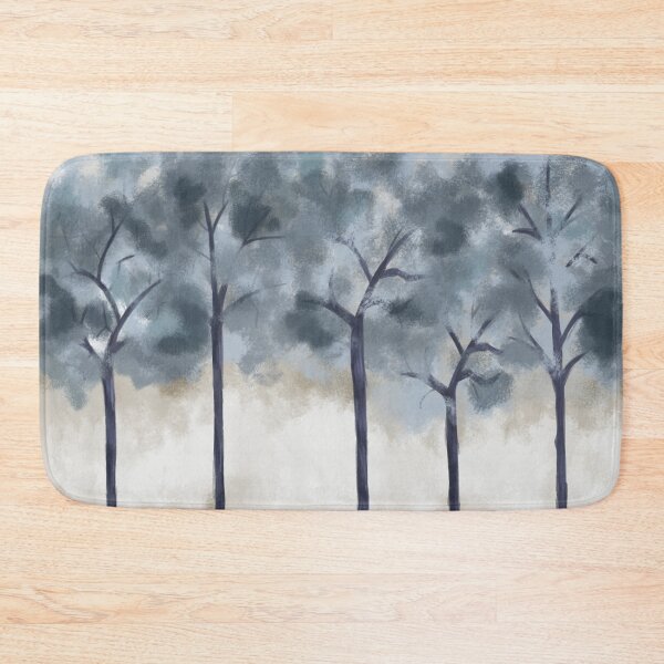 Item preview, Misty Blue Forest | Atmospheric Woodland Landscape designed and sold by Halo Design.