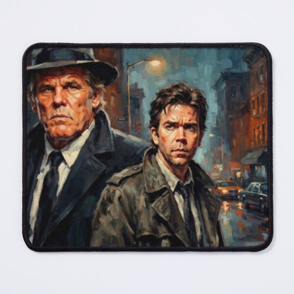 Item preview, Q&A Crime Thriller Fine Art Tribute designed and sold by Art's Diner.