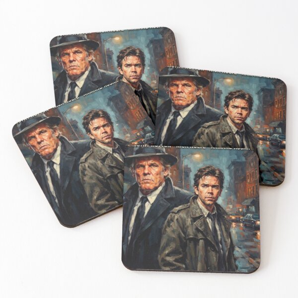 Item preview, Q&A Crime Thriller Fine Art Tribute designed and sold by Art's Diner.