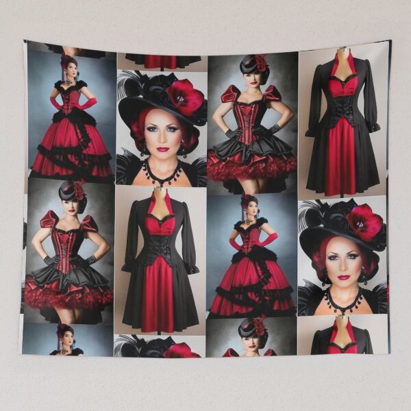 Item preview, Fashion - Victorian-inspired Burlesque Outfits, Cabaret Aesthetic designed and sold by Beat-It.