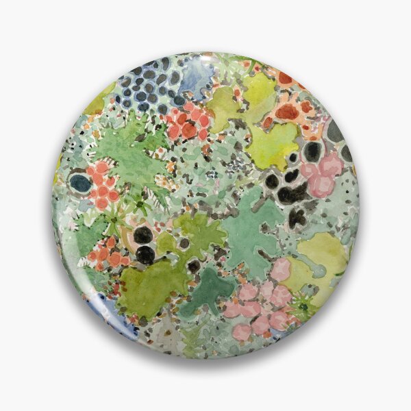 Item preview, Watercolor Lichen Botanical Seamless Pattern designed and sold by mackartist.