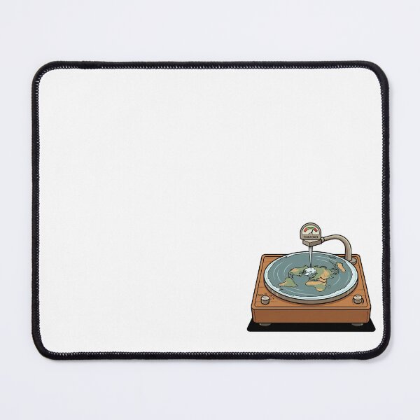 Item preview, Flat Earth Vintage Turntable Vinyl Record Player designed and sold by Rare By Hero.