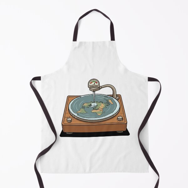 Item preview, Flat Earth Vintage Turntable Vinyl Record Player designed and sold by Rare By Hero.