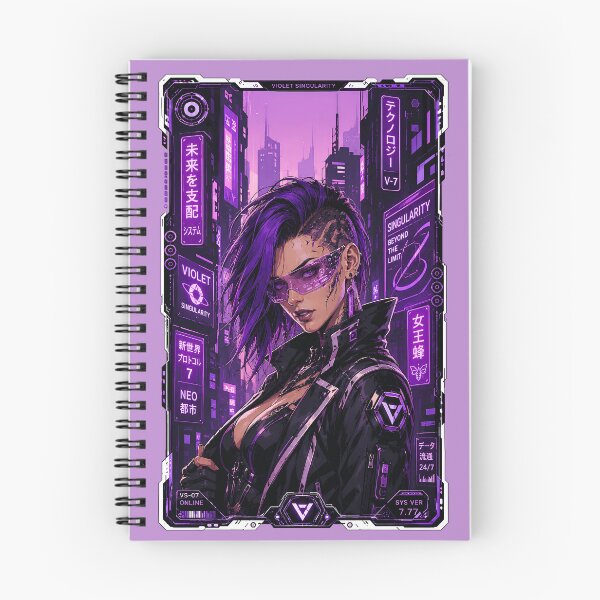 Item preview, Cyberpunk Girl With Luxury Tech Interface Design Artwork designed and sold by BorgSpareParts.