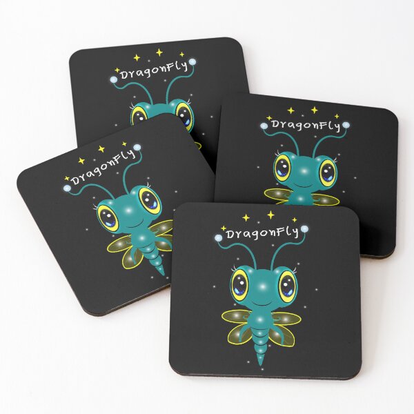 Item preview, Lovely Dragonfly Under Moonlight designed and sold by Shirley cute art .