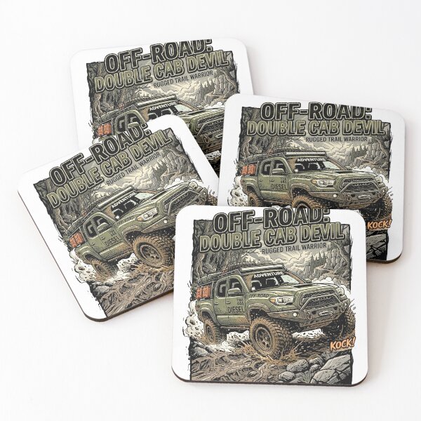 Item preview, OFF-ROAD - Double Cab Devil  - Rugged Trail Warrior designed and sold by Concept-Hub.