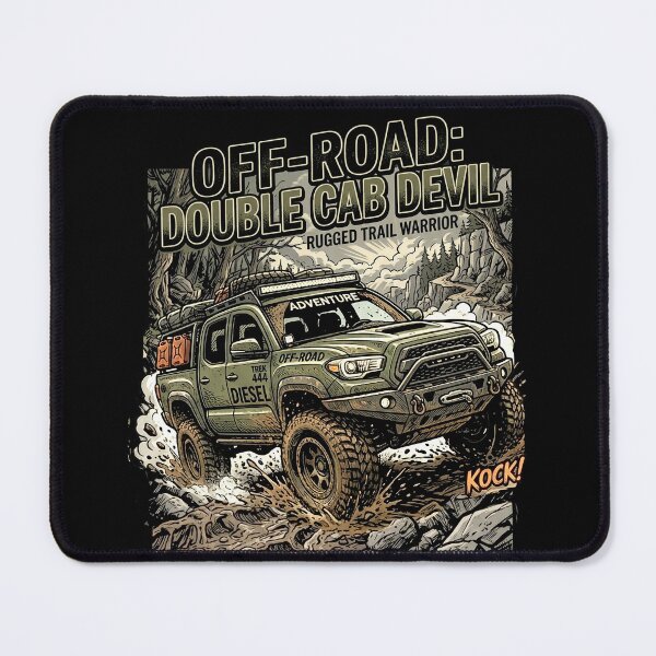 Item preview, OFF-ROAD - Double Cab Devil - Rugged Trail Warrior designed and sold by Concept-Hub.