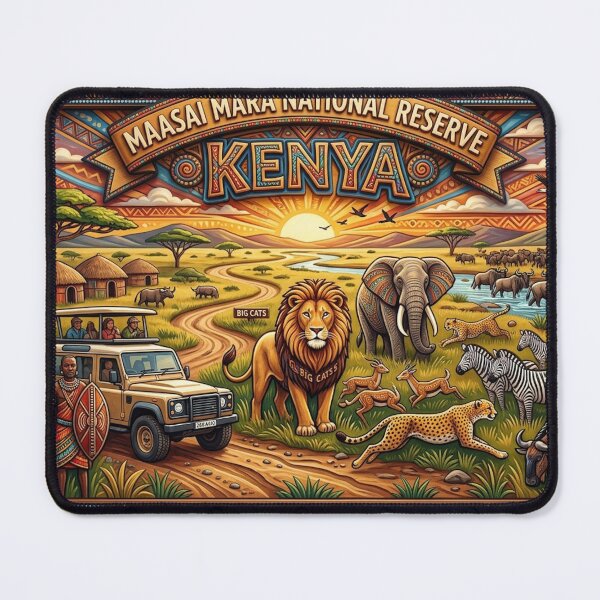 Item preview, MAASAI MARA NATIONAL RESERVE KENYA designed and sold by likbatonboot.