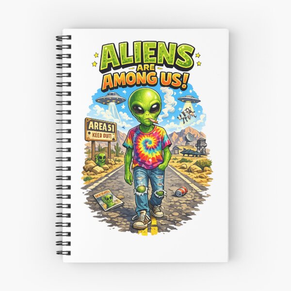 Item preview, Aliens Are Among Us – Highway to Area 51 ?? designed and sold by MKNDESIGN.