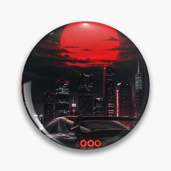 Item preview, Cyberpunk Sports Car Phone Case | Neon Night Street Racing Aesthetic designed and sold by Coverify.