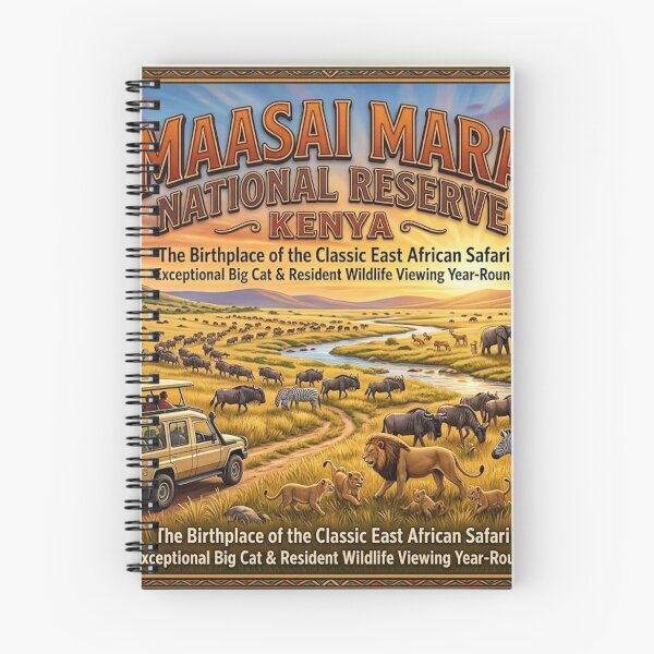 Item preview, MAASAI MARA NATIONAL RESERVE KENYA designed and sold by likbatonboot.