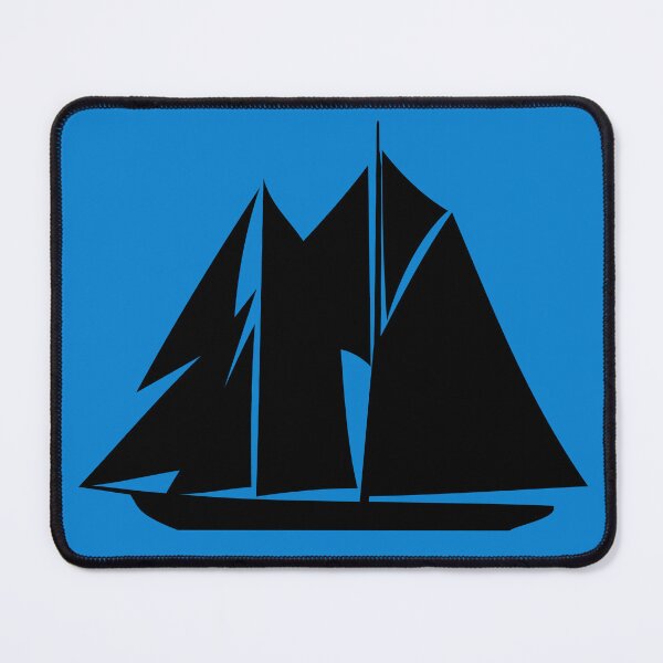 Item preview, Schooner Vignette Black Design designed and sold by Kevin Cameron.