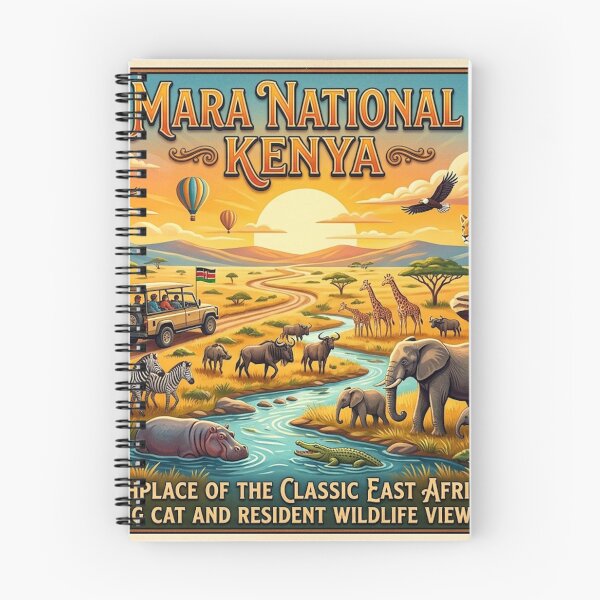 Item preview, MAASAI MARA NATIONAL RESERVE KENYA designed and sold by likbatonboot.