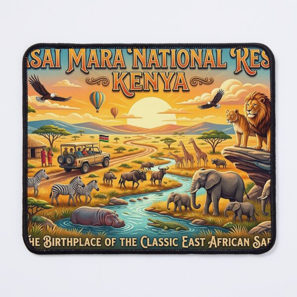 Item preview, MAASAI MARA NATIONAL RESERVE KENYA designed and sold by likbatonboot.
