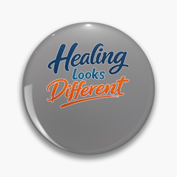 Item preview, Healing Looks Different Inspirational Mental Health designed and sold by annenambiro.