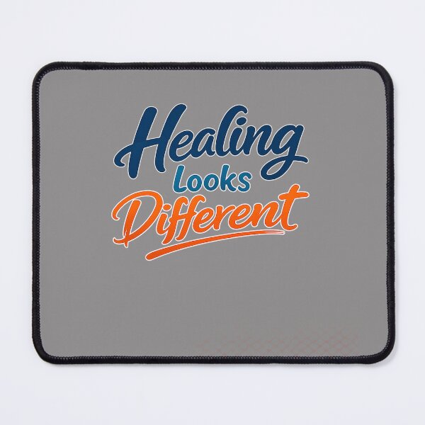 Item preview, Healing Looks Different Inspirational Mental Health designed and sold by annenambiro.