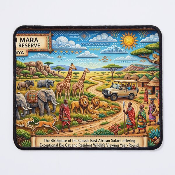 Item preview, MAASAI MARA NATIONAL RESERVE KENYA designed and sold by likbatonboot.