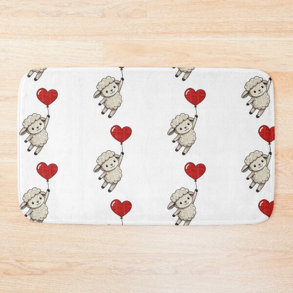 Item preview, Newspaper Sheep Heart Balloon designed and sold by Snurly.